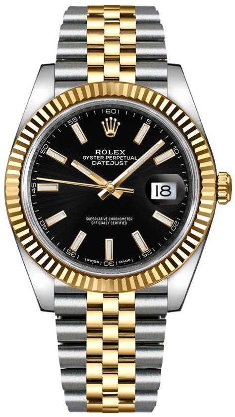 rolex datejust 41 quadrante nero|Rolex Datejust 41 .